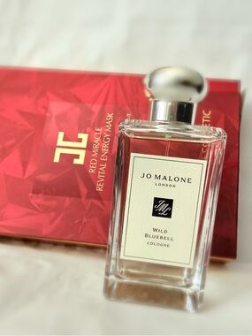 New Jo Malone Wild Bluebell Cologne 100ml 3.4oz with gifts